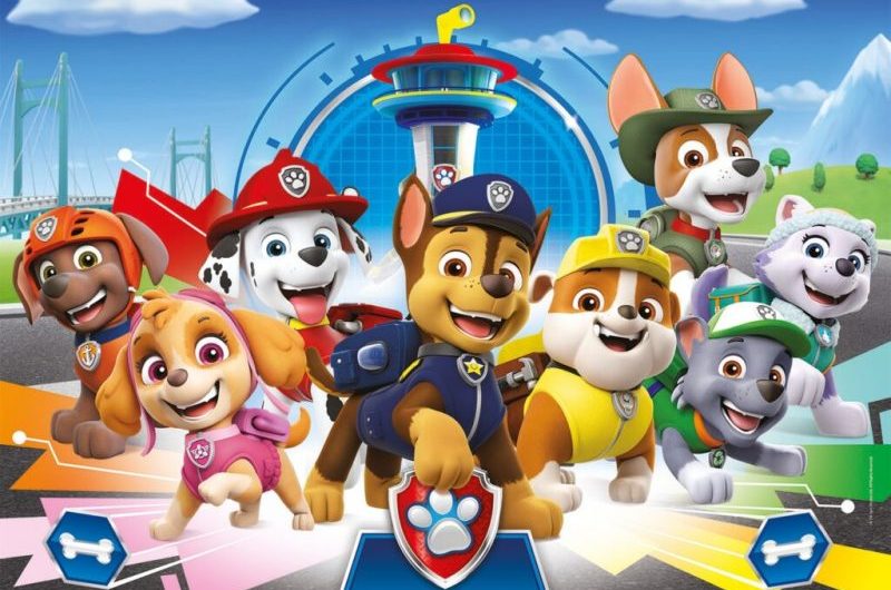 Psi patrol – imiona bohaterów i pozostałych postaci