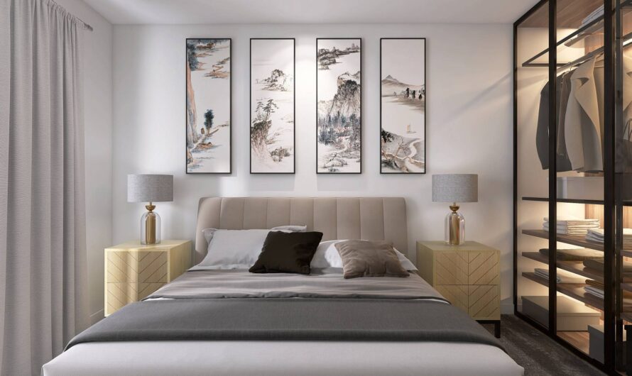 Obrazy na ścianę w formie tryptyków – jakie motywy będą odpowiednie do sypialni?